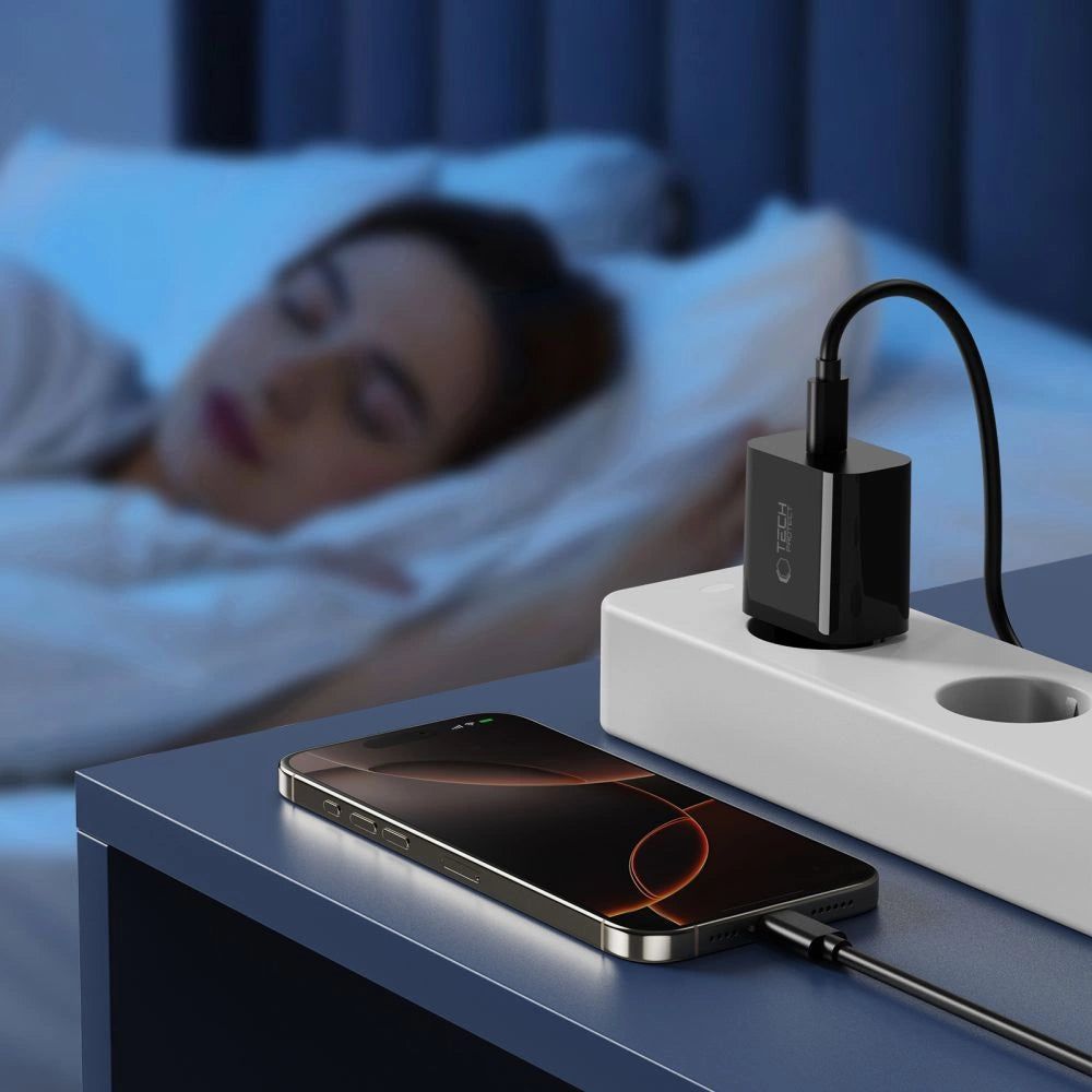 Tech-Protect NC20W USB-C 1-Port PD20W Wall Charger - Black_7