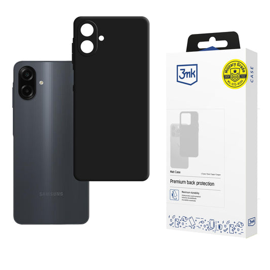 3mk Matt Case for Samsung Galaxy A07 4G - Black_0