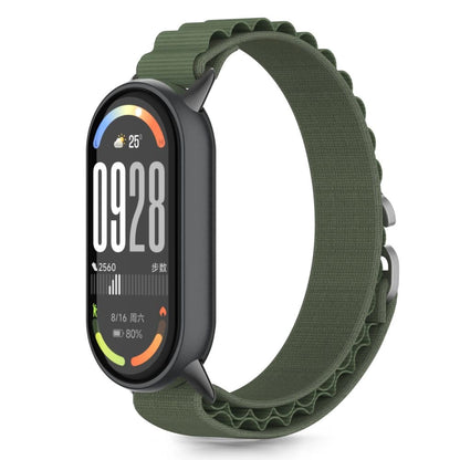 Tech-Protect Nylon Pro Strap for Xiaomi Smart Band 8 / 9 / 10 / NFC - Green_0