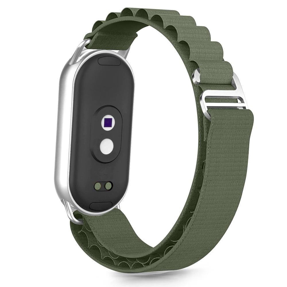 Tech-Protect Nylon Pro Strap for Xiaomi Smart Band 8 / 9 / 10 / NFC - Green_1