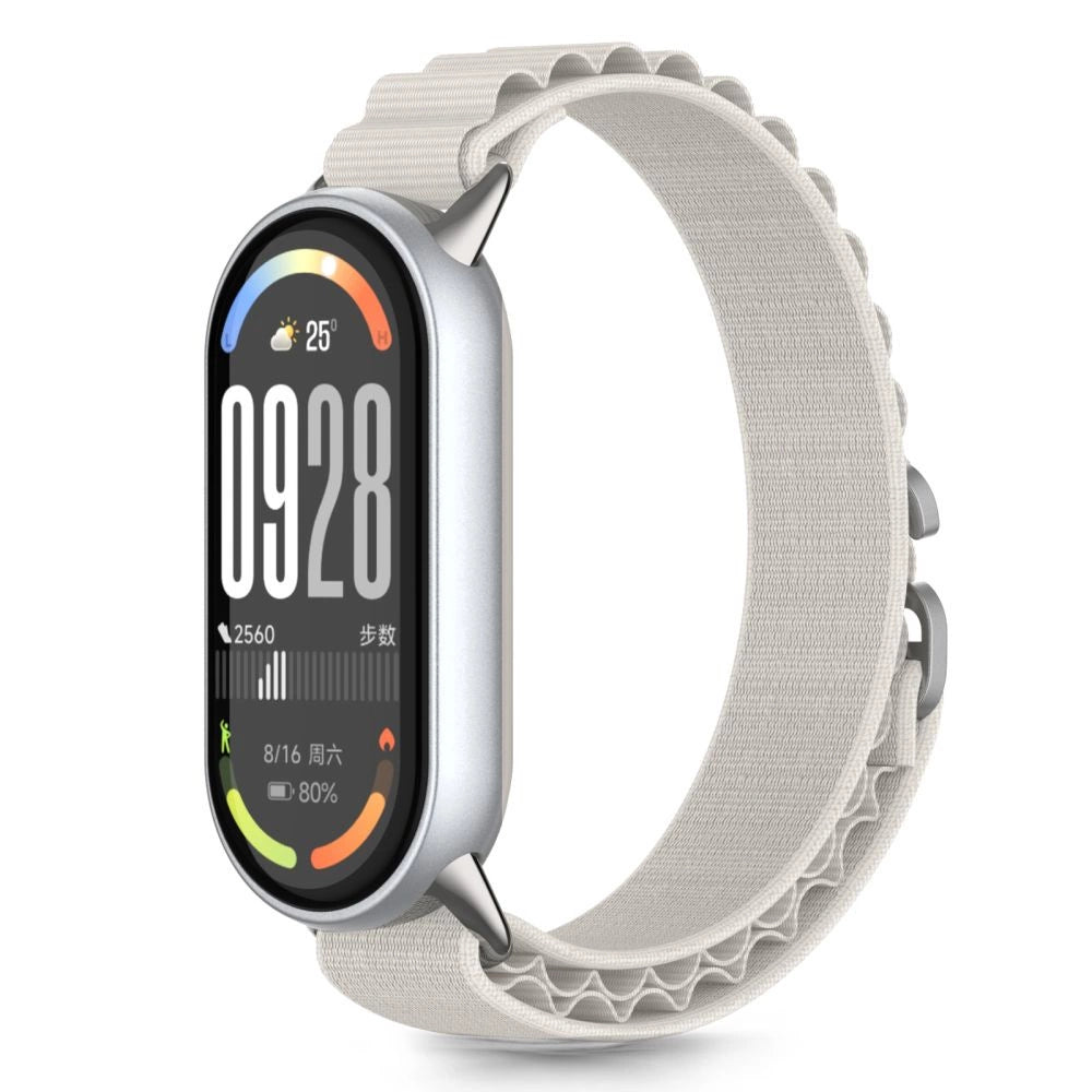 Tech-Protect Nylon Pro Strap for Xiaomi Smart Band 8 / 9 / 10 / NFC - Beige_0