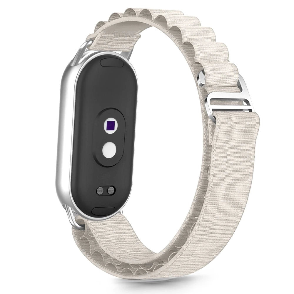 Tech-Protect Nylon Pro Strap for Xiaomi Smart Band 8 / 9 / 10 / NFC - Beige_1