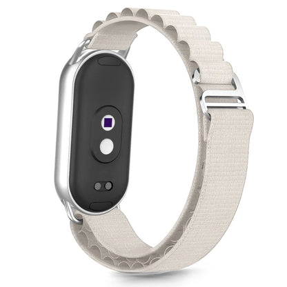 Tech-Protect Nylon Pro Strap for Xiaomi Smart Band 8 / 9 / 10 / NFC - Beige_1
