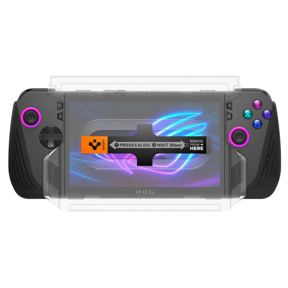 Spigen Glas.TR EZ Fit 2-pack Tempered Glass for Asus Rog Ally X - Transparent_2