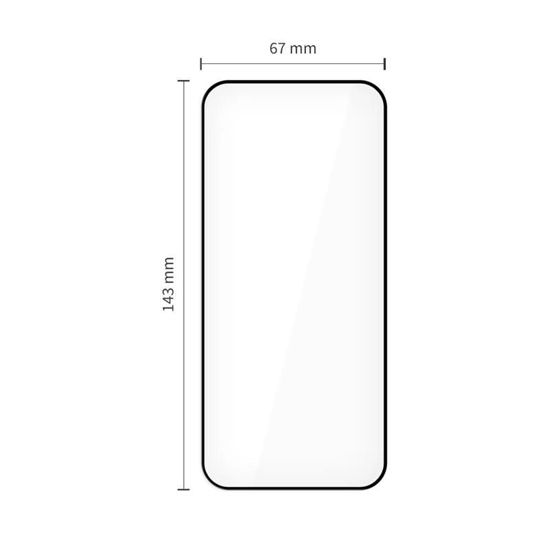 Tech-Protect Quick Set+ 2-pack tempered glass for iPhone 12 / 12 Pro - black_2