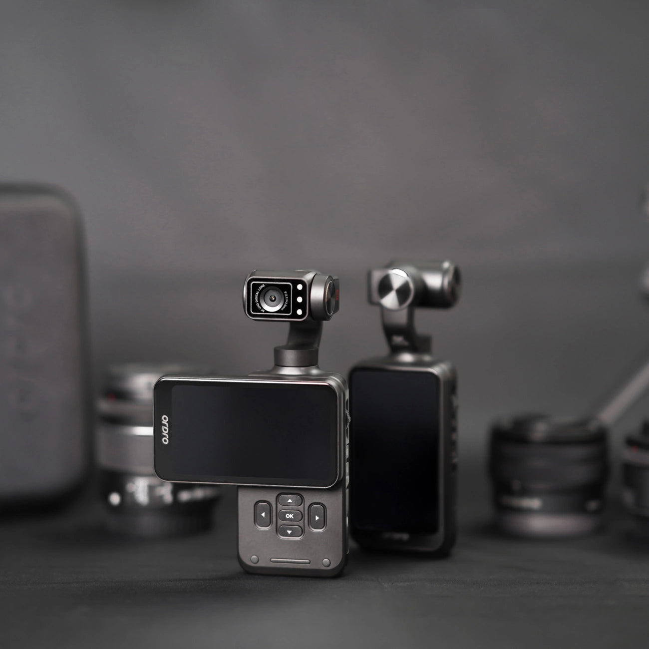 Ordro Pocket M5 3-Axis Gimbal Camera, 5K, for Vlogging and YouTube – Black_10