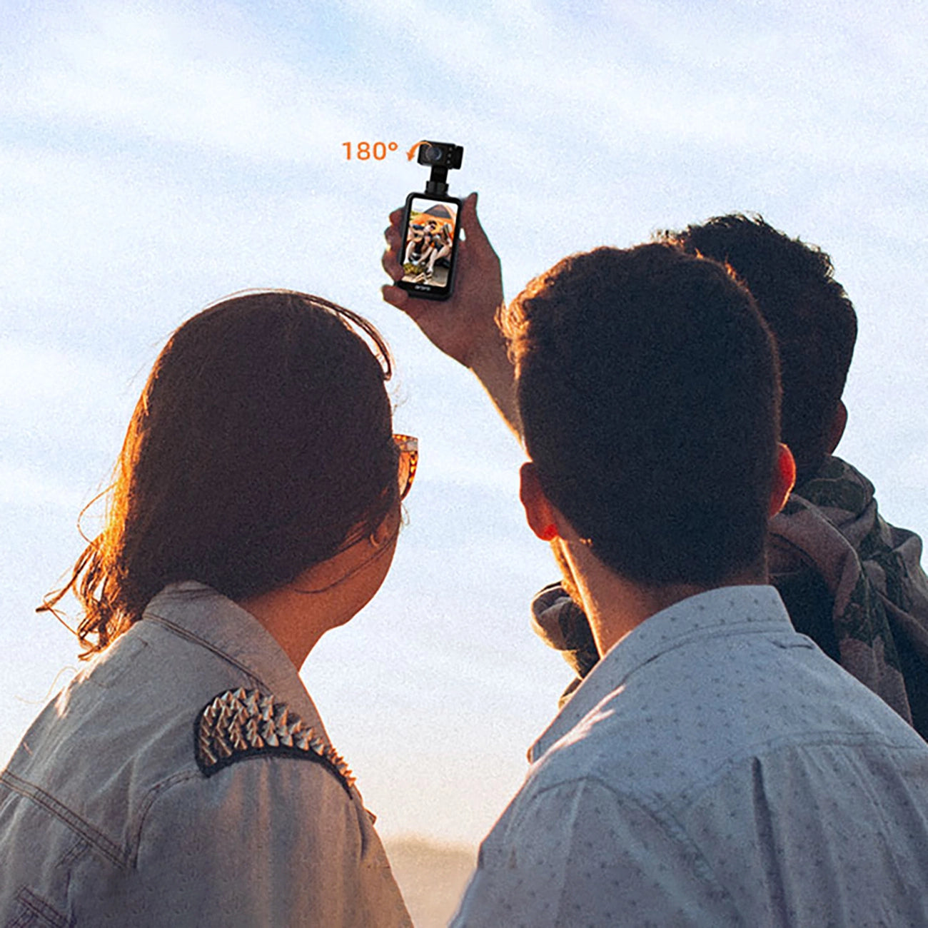 Ordro Pocket M5 3-Axis Gimbal Camera, 5K, for Vlogging and YouTube – Black_12