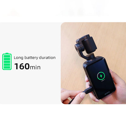 Ordro Pocket M5 3-Axis Gimbal Camera, 5K, for Vlogging and YouTube – Black_14