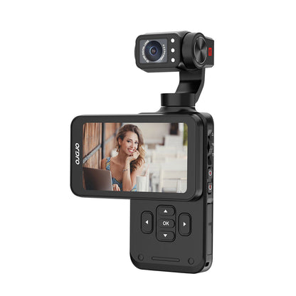 Ordro Pocket M5 3-Axis Gimbal Camera, 5K, for Vlogging and YouTube – Black_3