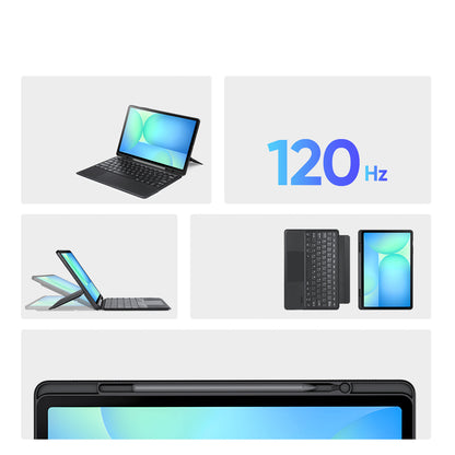 Etui z klawiaturą Dux Ducis (DK series) na Samsung Tab S10 FE+ (Plus) - czarne_6