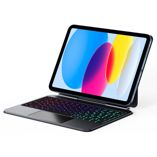 Etui z klawiaturą Dux Ducis (MK series) na iPad 10" (2022) iPad 11" (2025) - czarne_0