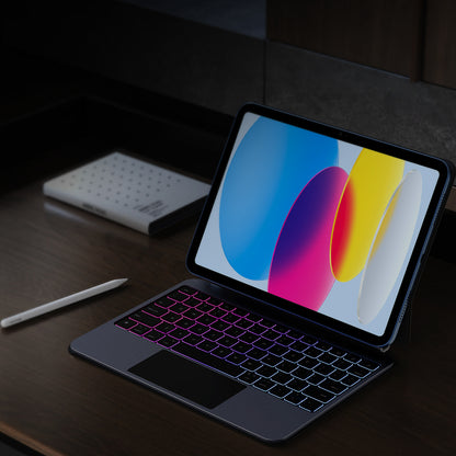 Etui z klawiaturą Dux Ducis (MK series) na iPad 10" (2022) iPad 11" (2025) - czarne_9
