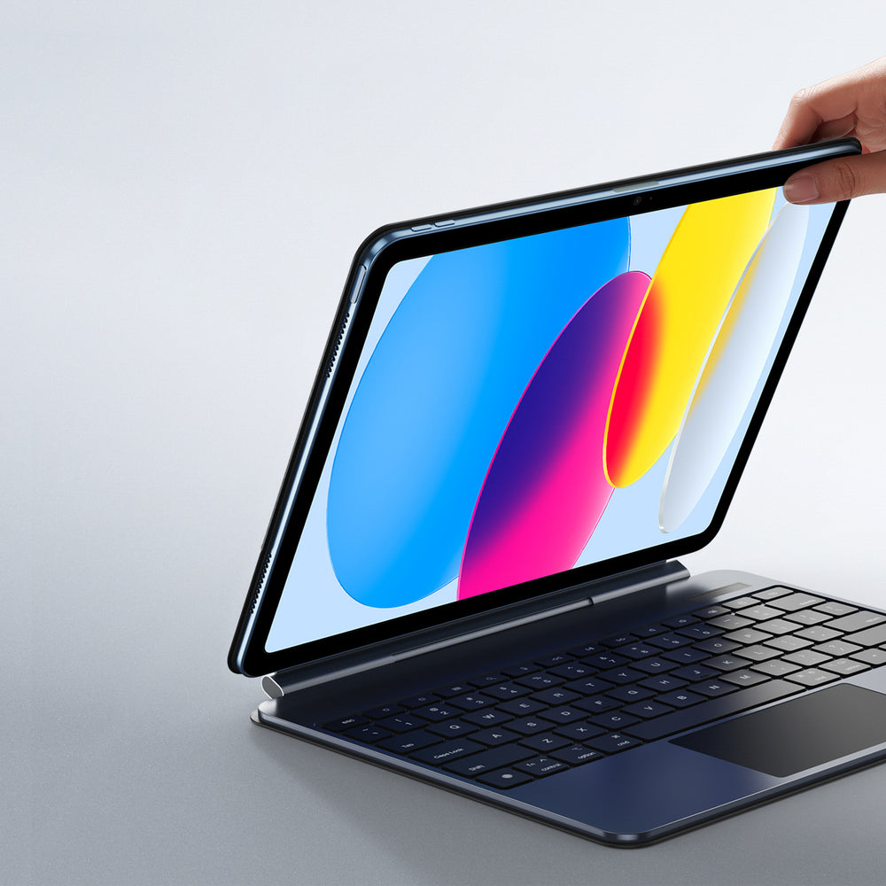 Etui z klawiaturą Dux Ducis (MK series) na iPad 10" (2022) iPad 11" (2025) - czarne_10