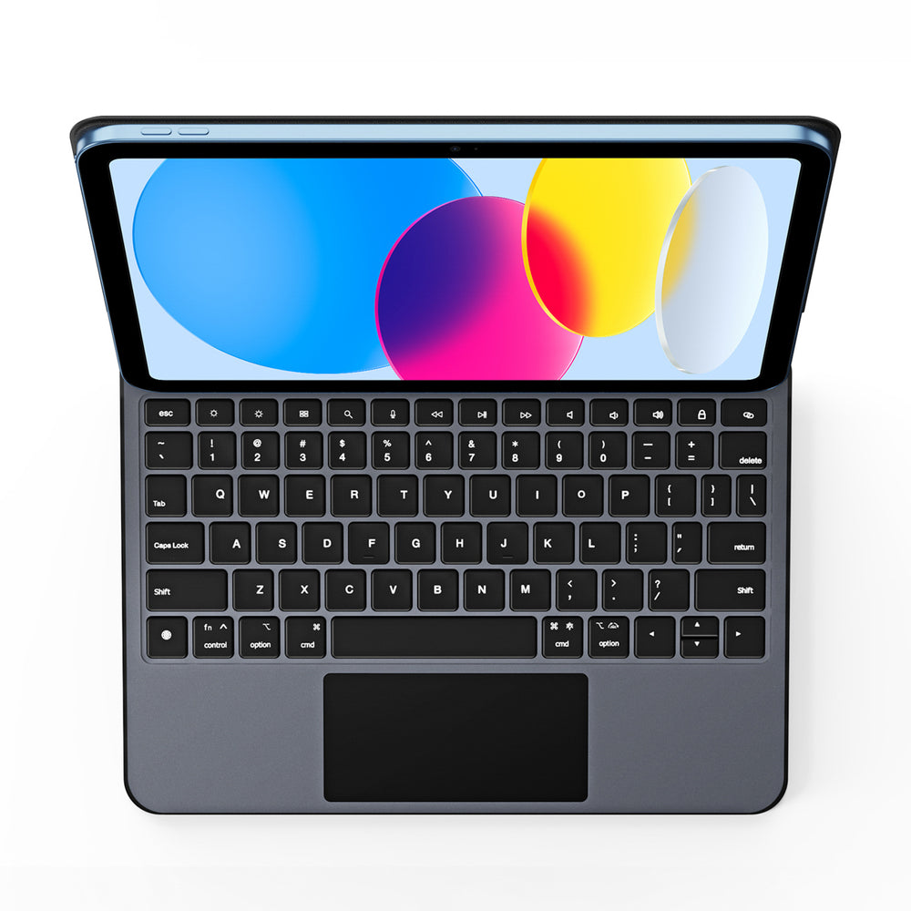 Etui z klawiaturą Dux Ducis (MK series) na iPad 10" (2022) iPad 11" (2025) - czarne_2