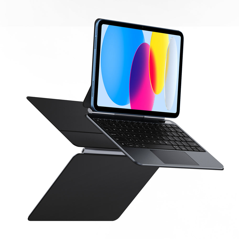 Etui z klawiaturą Dux Ducis (MK series) na iPad 10" (2022) iPad 11" (2025) - czarne_3