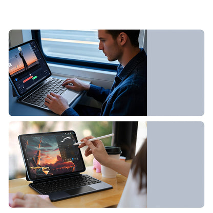 Etui z klawiaturą Dux Ducis (MK series) na iPad 10" (2022) iPad 11" (2025) - czarne_6