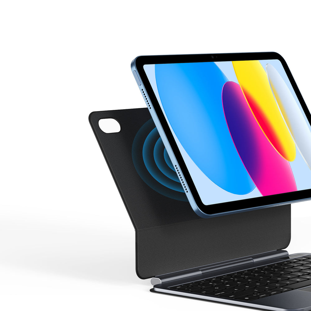 Etui z klawiaturą Dux Ducis (MK series) na iPad 10" (2022) iPad 11" (2025) - czarne_8
