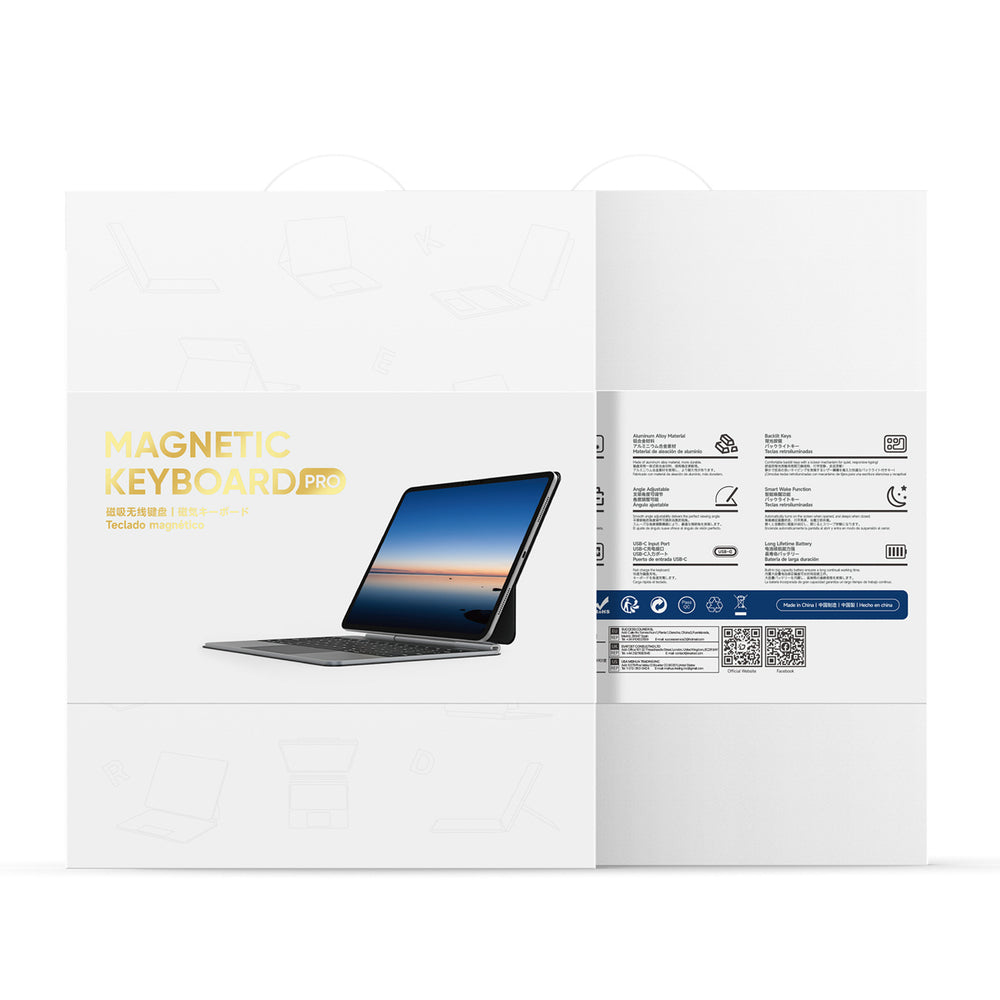 Etui z klawiaturą Dux Ducis (MK series) na iPad Pro 11" (2024) - czarne_11