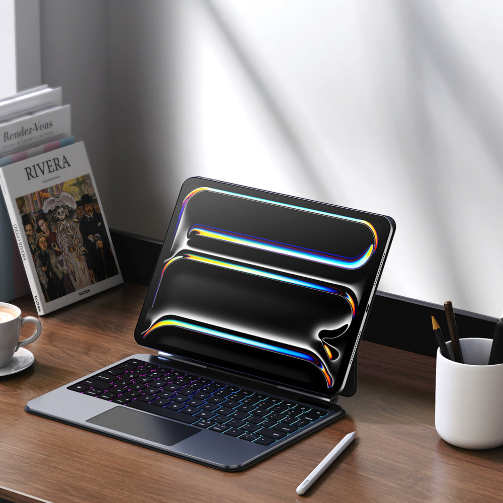 Etui z klawiaturą Dux Ducis (MK series) na iPad Pro 11" (2024) - czarne_4