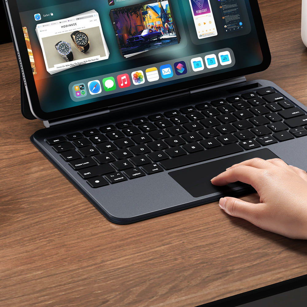 Etui z klawiaturą Dux Ducis (MK series) na iPad Pro 11" (2024) - czarne_7