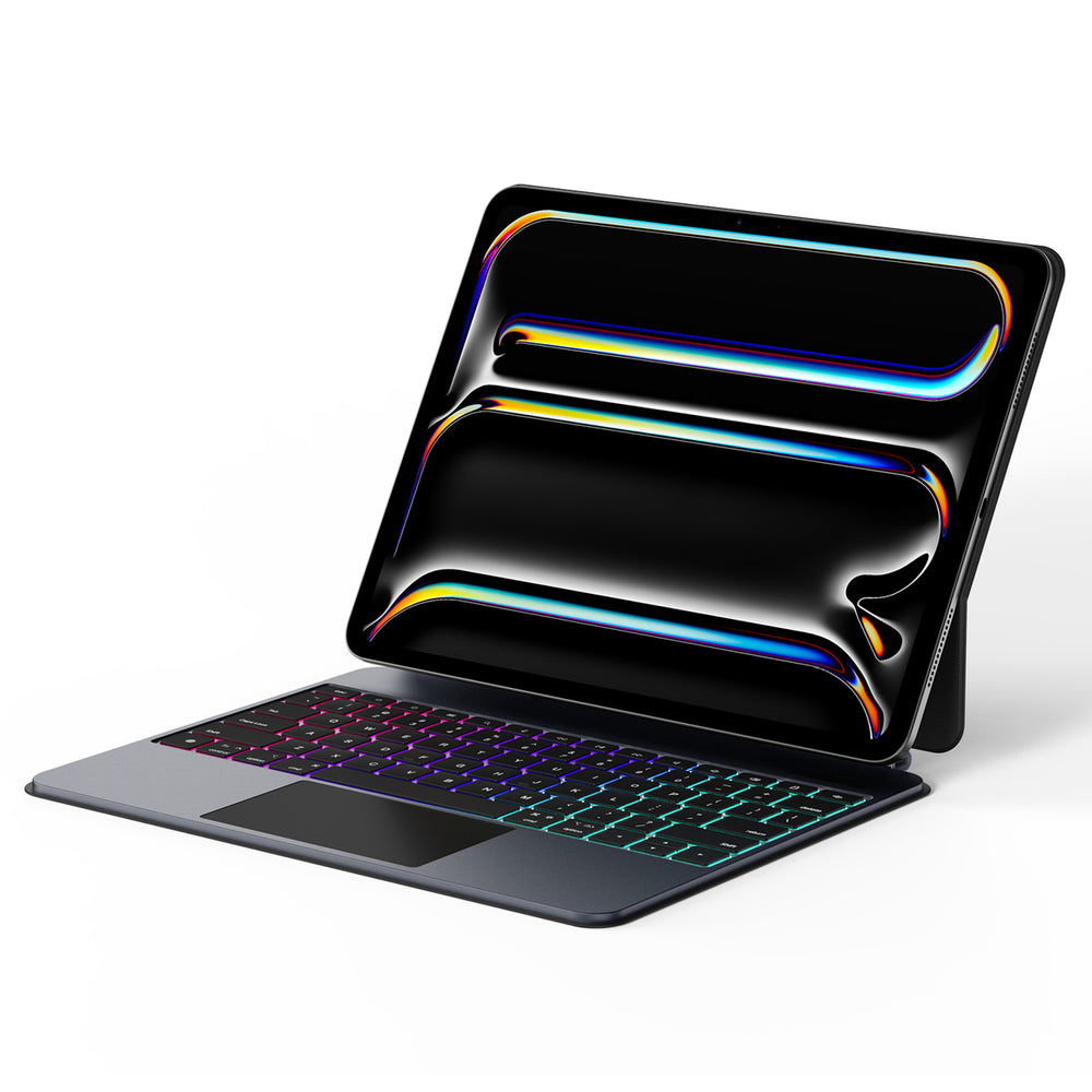 Etui z klawiaturą Dux Ducis (MK series) na iPad Pro 13" (2024) - czarne_0