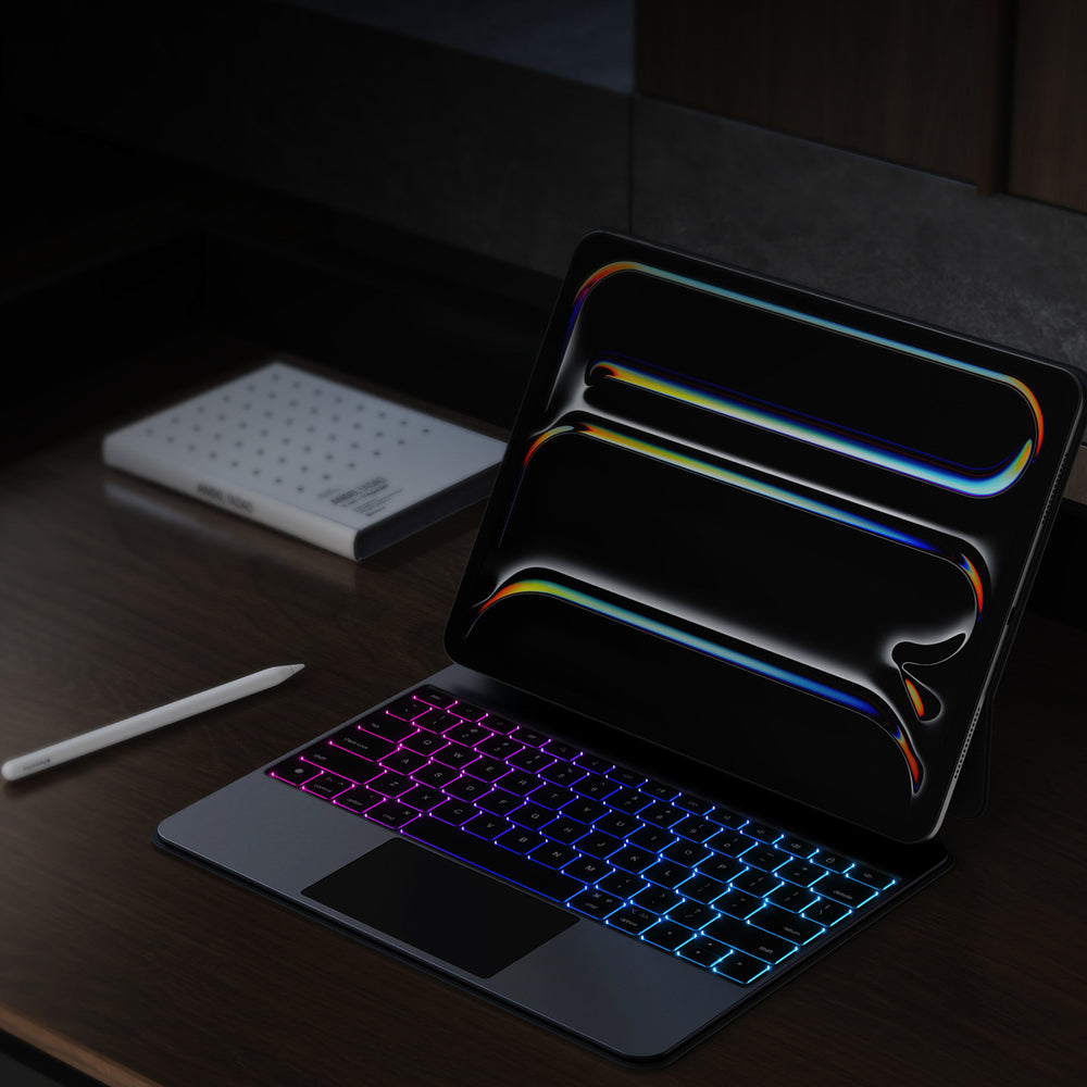 Etui z klawiaturą Dux Ducis (MK series) na iPad Pro 13" (2024) - czarne_9