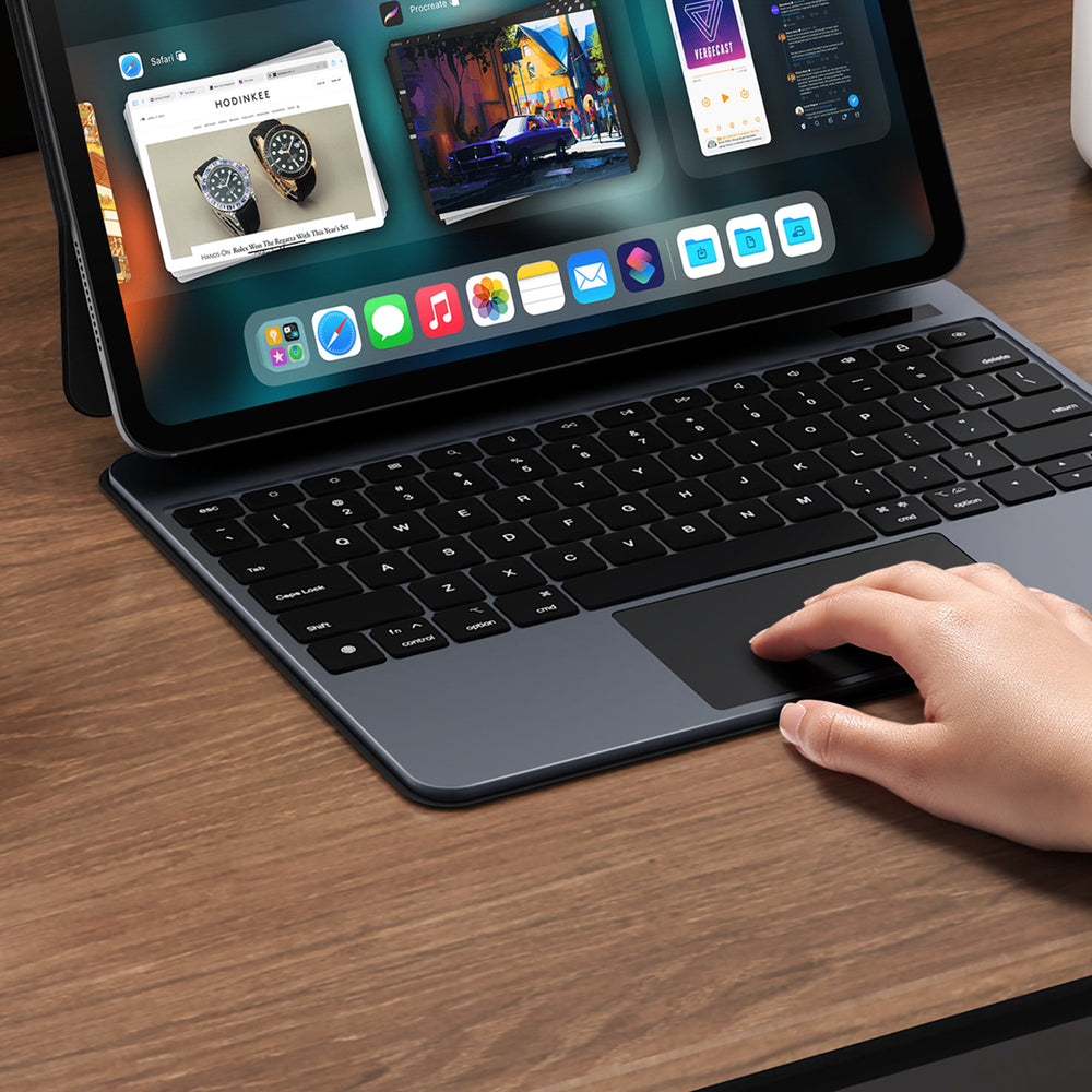 Etui z klawiaturą Dux Ducis (MK series) na iPad Pro 13" (2024) - czarne_7