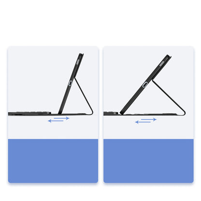 Etui z klawiaturą Dux Ducis (TK series) na Samsung Tab S10 FE+ (Plus) - czarne_4