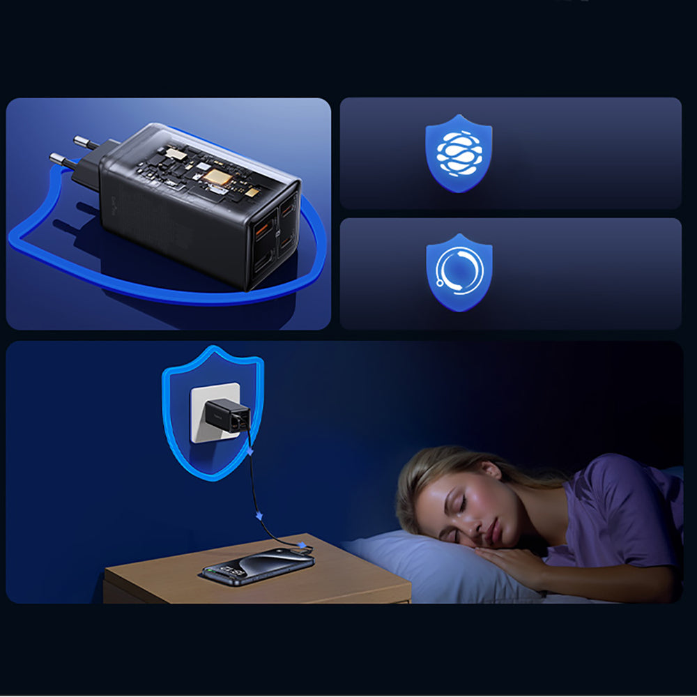 Carregador Baseus GaN6 Pro 100W / Preto / P10162705112-00_15