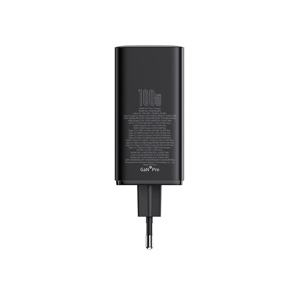 Carregador Baseus GaN6 Pro 100W / Preto / P10162705112-00_3