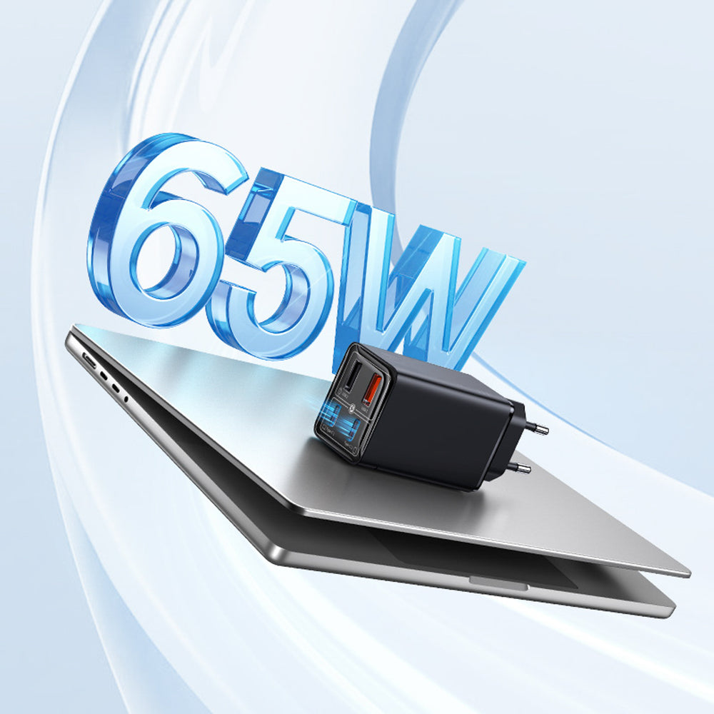 Carregador Baseus GaN6 Pro 65W EU inkl. Ladekabel 1m / Preto / P10162701113-00_10