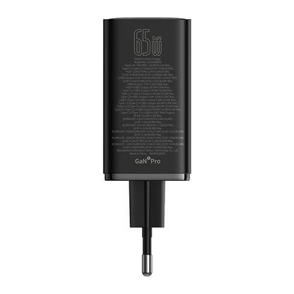 Carregador Baseus GaN6 Pro 65W EU inkl. Ladekabel 1m / Preto / P10162701113-00_2