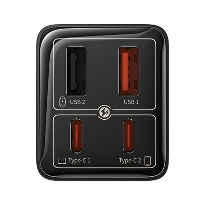 Carregador Baseus GaN6 Pro 65W EU inkl. Ladekabel 1m / Preto / P10162701113-00_4