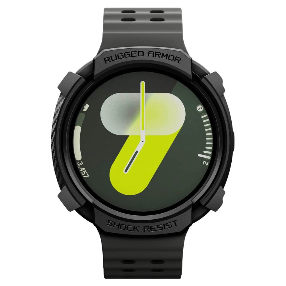 Spigen Rugged Armor Case for Samsung Galaxy Watch 8 40mm - Matte Black_3