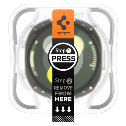 Spigen Glas.TR ”Ez-Fit” Tempered Glass for Samsung Galaxy Watch 8 44mm - Transparent_2