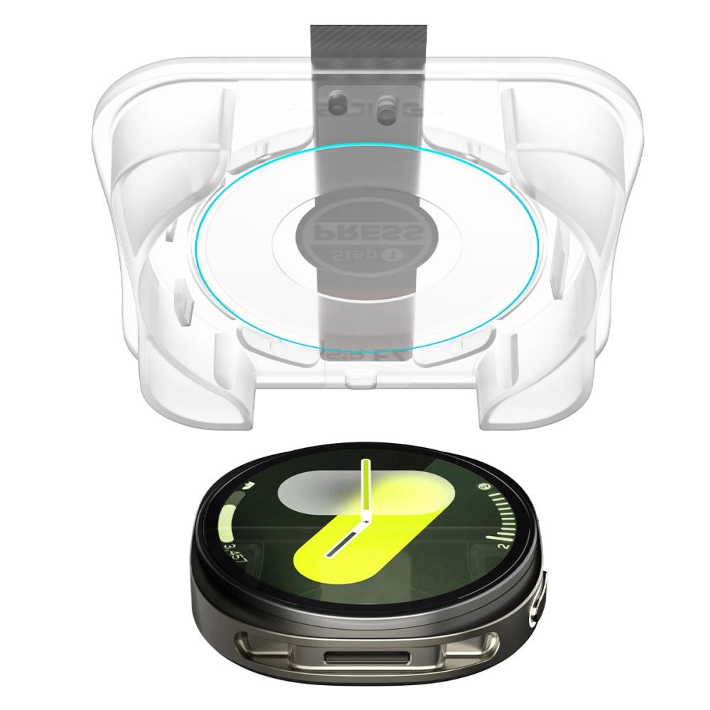 Spigen Glas.TR ”Ez-Fit” Tempered Glass for Samsung Galaxy Watch 8 44mm - Transparent_4
