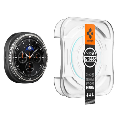 Spigen Glas.TR ”Ez-Fit” Tempered Glass for Samsung Galaxy Watch 8 46mm - Transparent_3