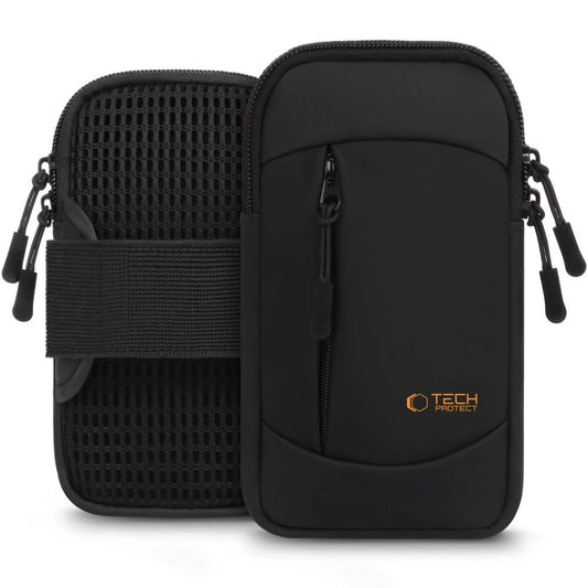 Tech-Protect M6 Universal Sport Armband - Black and Orange_0