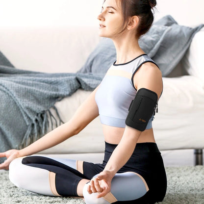 Tech-Protect M6 Universal Sport Armband - Black and Orange_6