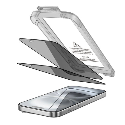Tech-Protect Quick Set Spy+ Privacy Glass 2-pack for iPhone 15 / 16_1