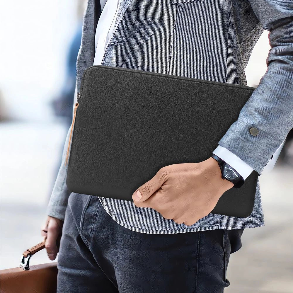 Tech-Protect Fleece Laptop Bag 15-16 - Black_12