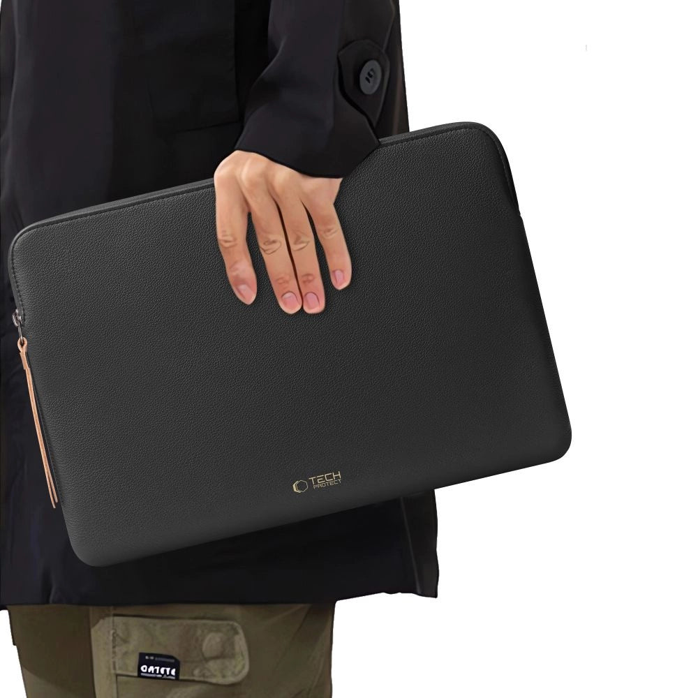 Tech-Protect Fleece Laptop Bag 15-16 - Black_14