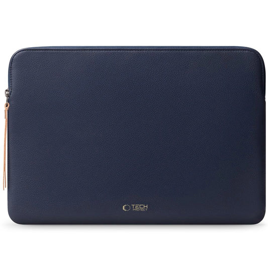 Tech-Protect Fleece Laptop Bag 15-16 - Navy Blue_0