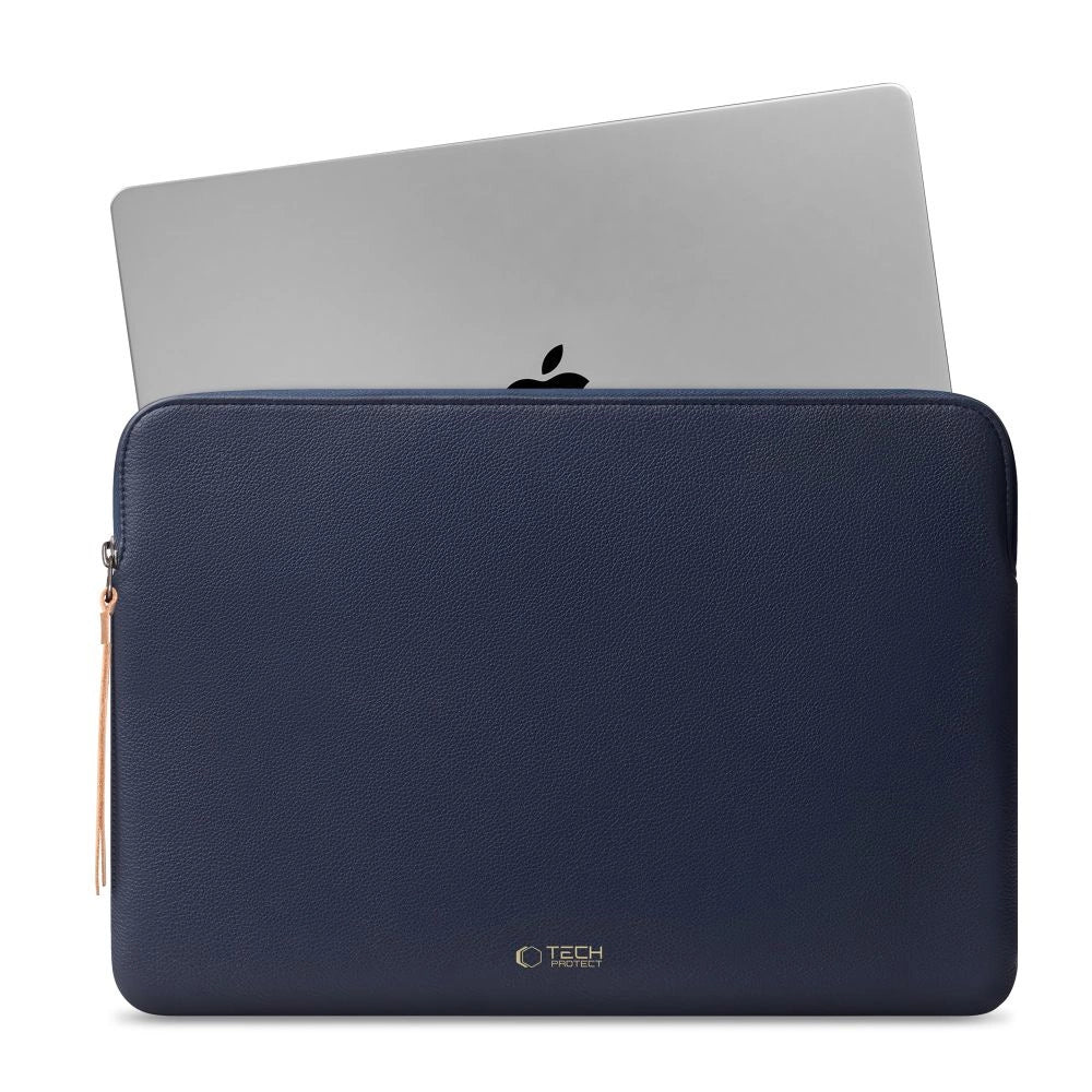 Tech-Protect Fleece Laptop Bag 15-16 - Navy Blue_2