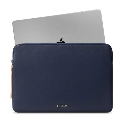Tech-Protect Fleece Laptop Bag 15-16 - Navy Blue_2