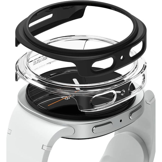 Ringke Slim 2-pack Case for Samsung Galaxy Watch 8 40mm - Transparent-Matte Black_0