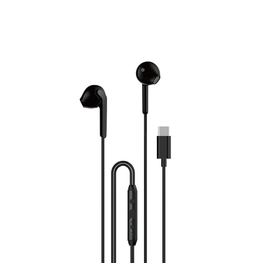 Dudao X3C In-Ear Wired USB-C Headphones 1.2m - Black_0