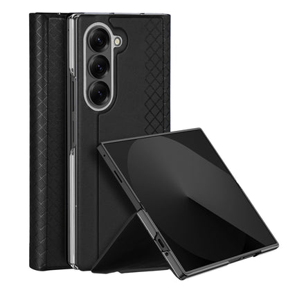Etui Dux Ducis Brill na Samsung Galaxy Z Fold7 z zamknięciem magnetycznym - czarne_0