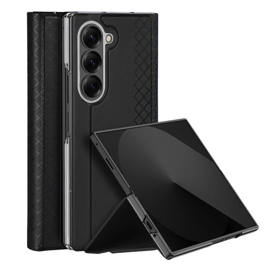 Etui Dux Ducis Brill na Samsung Galaxy Z Fold7 z zamknięciem magnetycznym - czarne_0