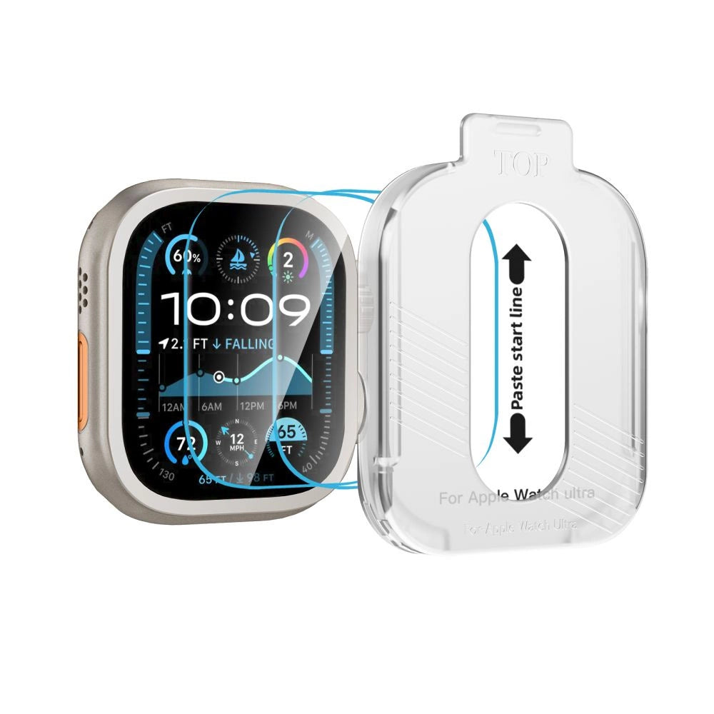 Tech-Protect Easy Set+ Tempered Glass 2-pack for Apple Watch Ultra 1/2 49mm - Clear_1
